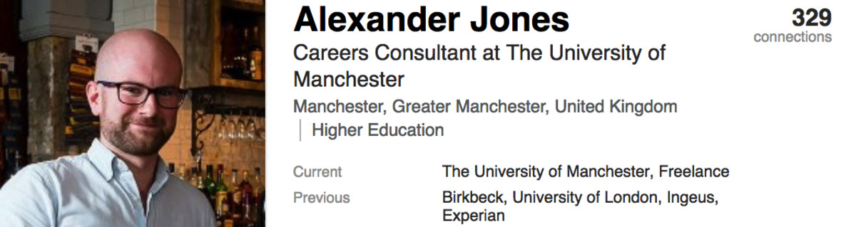 Alex Jones LinkedIn