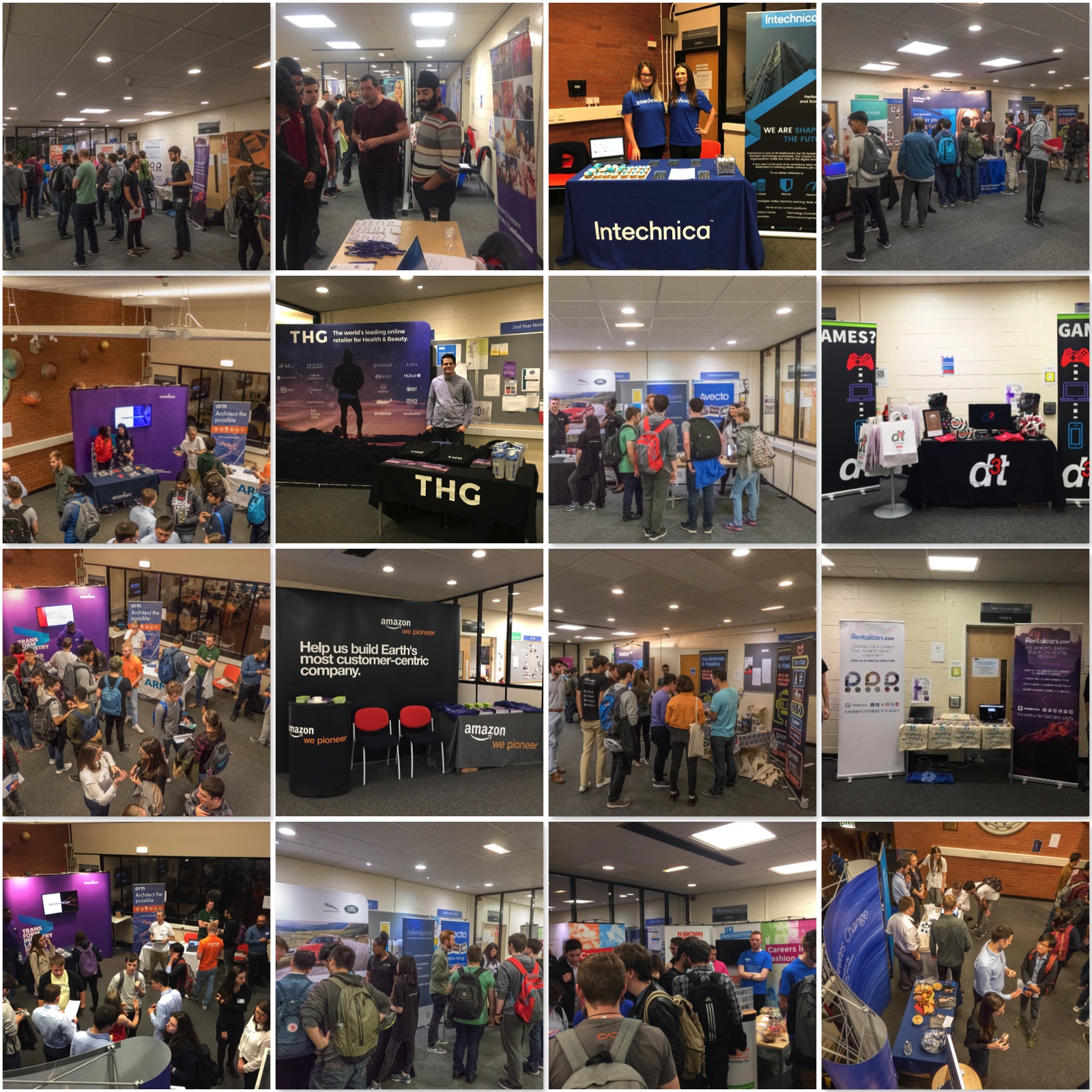Montage of pic from the Week 2 Careers Fair